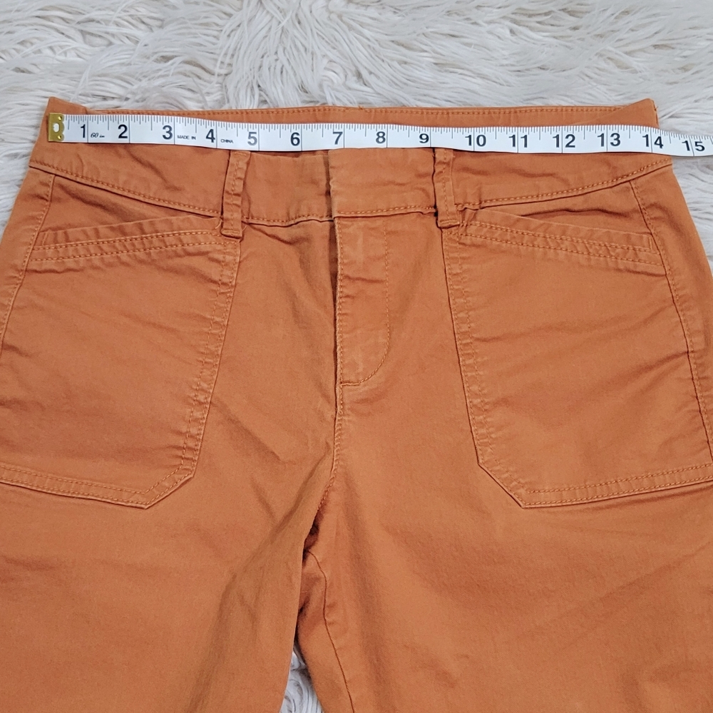 Old Navy Orange Pixie Jeanssize 4 - image 4